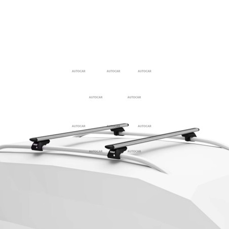 THULE Dachträger mit Überlappung - Aluminium