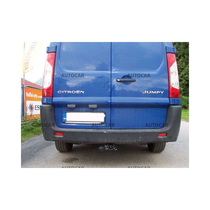 Anhängerkupplung für JUMPY - VAN, aj GRAND - automat–AHK abnehmbar - von 2006/10