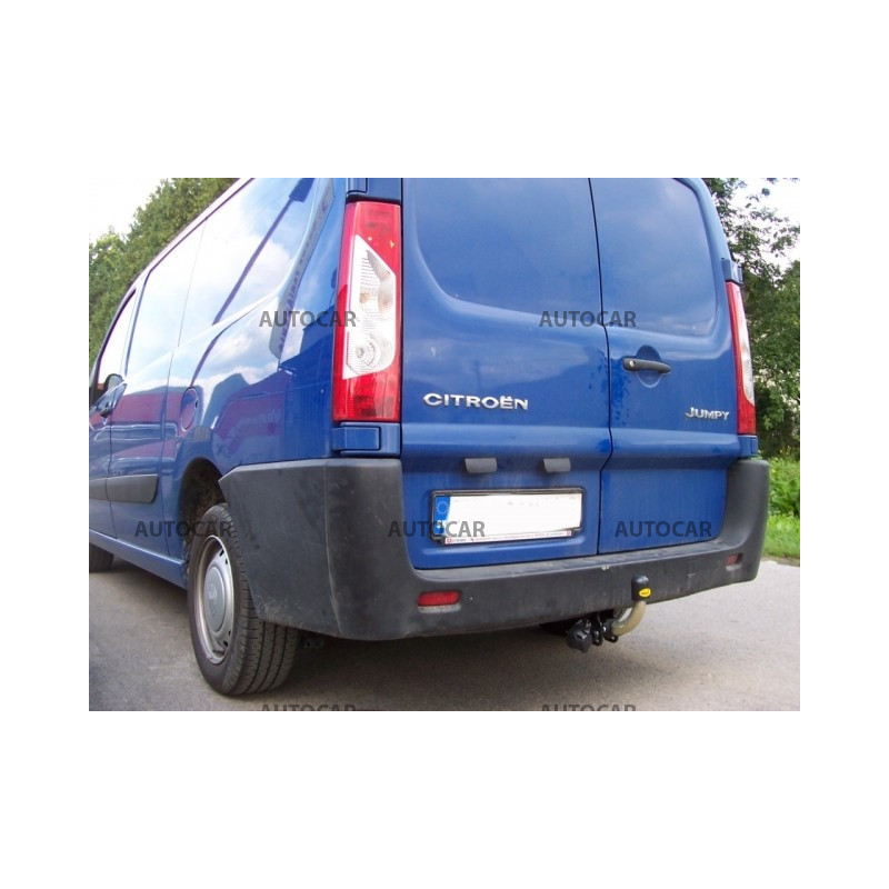 Anhängerkupplung für JUMPY - VAN, aj GRAND - automat–AHK abnehmbar - von 2006/10