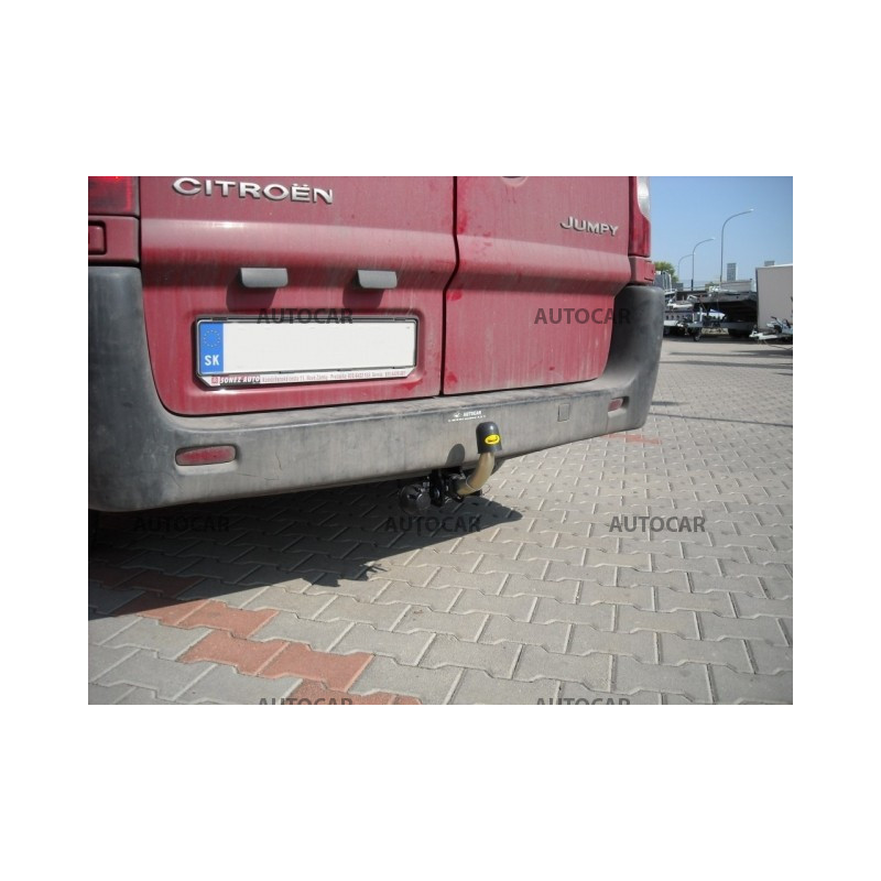 Anhängerkupplung für JUMPY - VAN, aj GRAND - automat–AHK abnehmbar - von 2006/10
