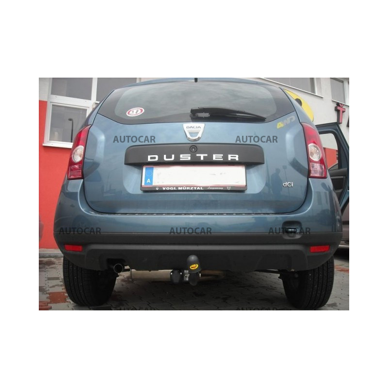 Anhängerkupplung für DUSTER - SUV 2/4 WD - manuell–AHK starr - von 2010