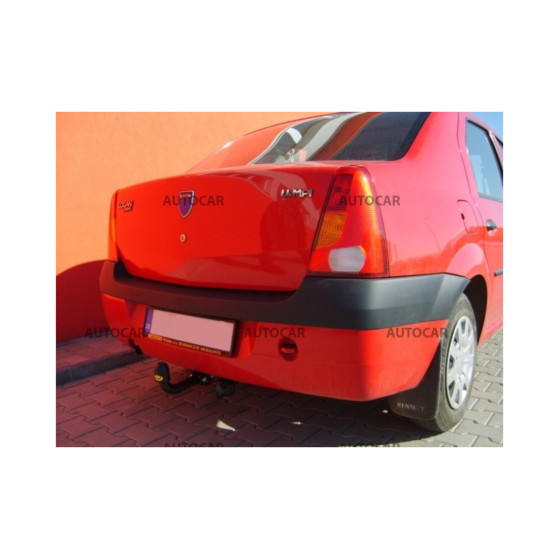 Anhängerkupplung für Dacia LOGAN - 4 tür. - manuall–AHK starr