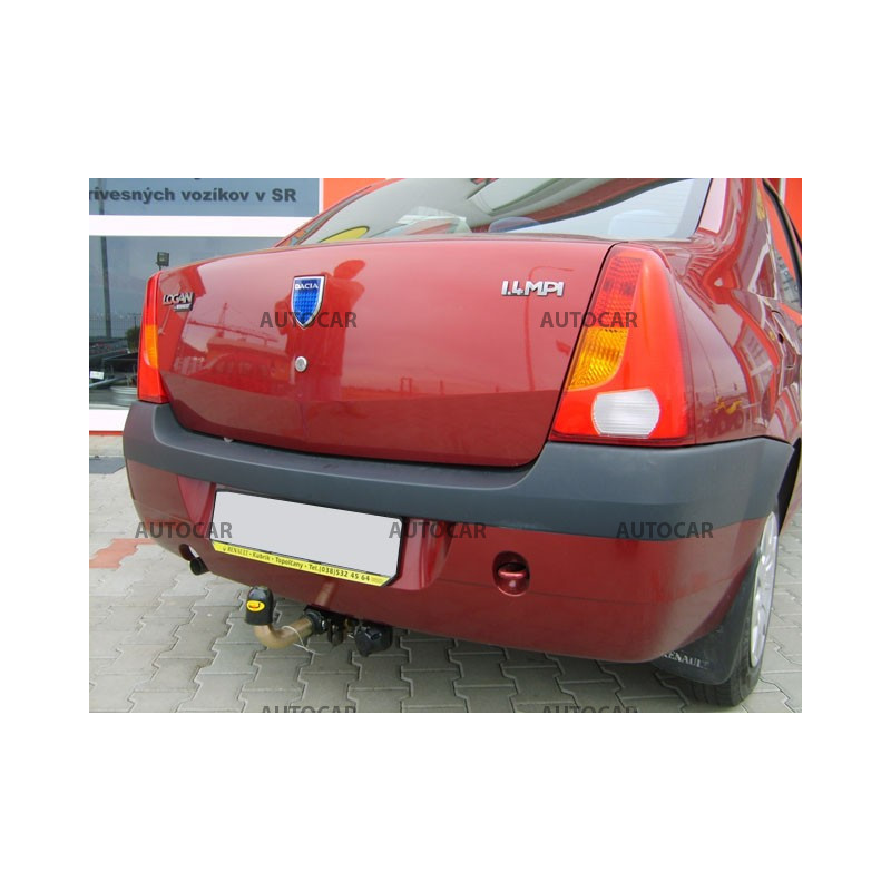 Anhängerkupplung für Dacia LOGAN - 4 tür. - automat–AHK abnehmbar