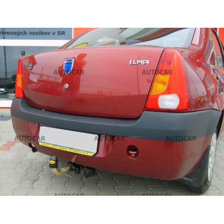 Anhängerkupplung für Dacia LOGAN - 4 tür. - automat–AHK abnehmbar Anhängerkupplung für Dacia LOGAN - 4 tür. - automat–AHK abnehmbar