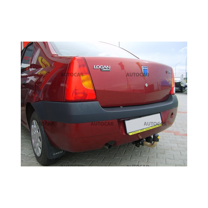 Anhängerkupplung für Dacia LOGAN - 4 tür. - automat–AHK abnehmbar
