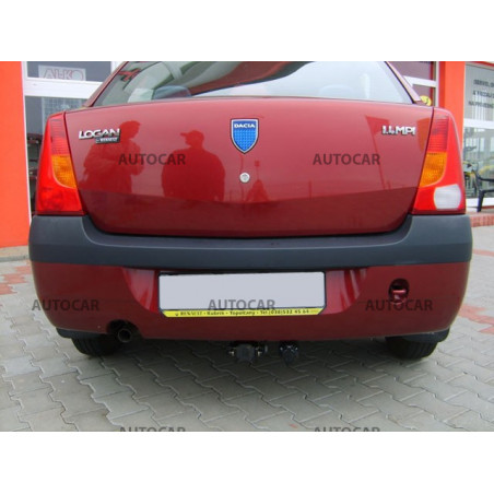 Anhängerkupplung für Dacia LOGAN - 4 tür. - automat–AHK abnehmbar Anhängerkupplung für Dacia LOGAN - 4 tür. - automat–AHK abnehmbar