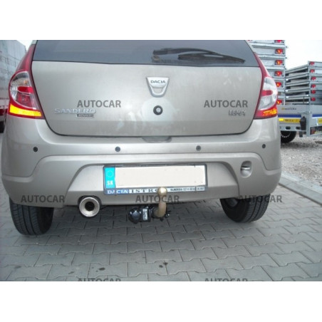 Anhängerkupplung für Dacia SANDERO - 5 tür. - automat–AHK abnehmbar Anhängerkupplung für Dacia SANDERO - 5 tür. - automat–AHK abnehmbar
