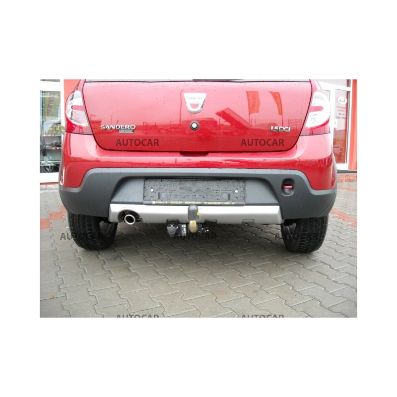 Anhängerkupplung für Dacia SANDERO - STEPWAY - automat–AHK abnehmbar