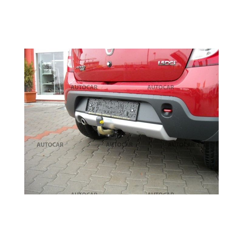 Anhängerkupplung für Dacia SANDERO - STEPWAY - automat–AHK abnehmbar