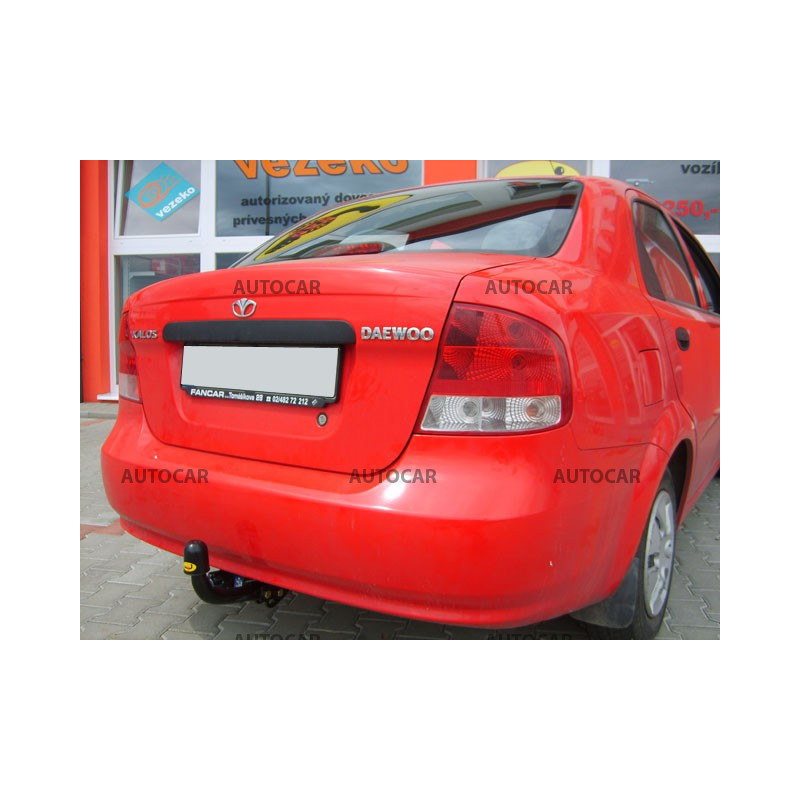 Anhängerkupplung für KALOS - 4-türig - manuell–AHK starr - von 2002