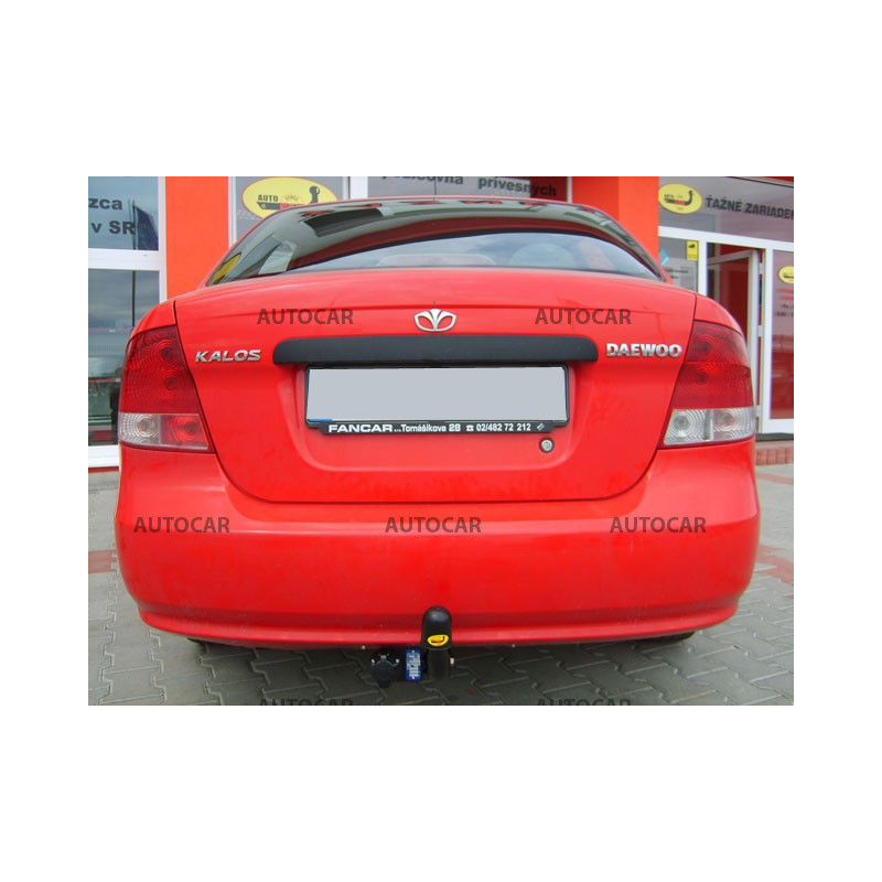 Anhängerkupplung für KALOS - 4-türig - manuell–AHK starr - von 2002