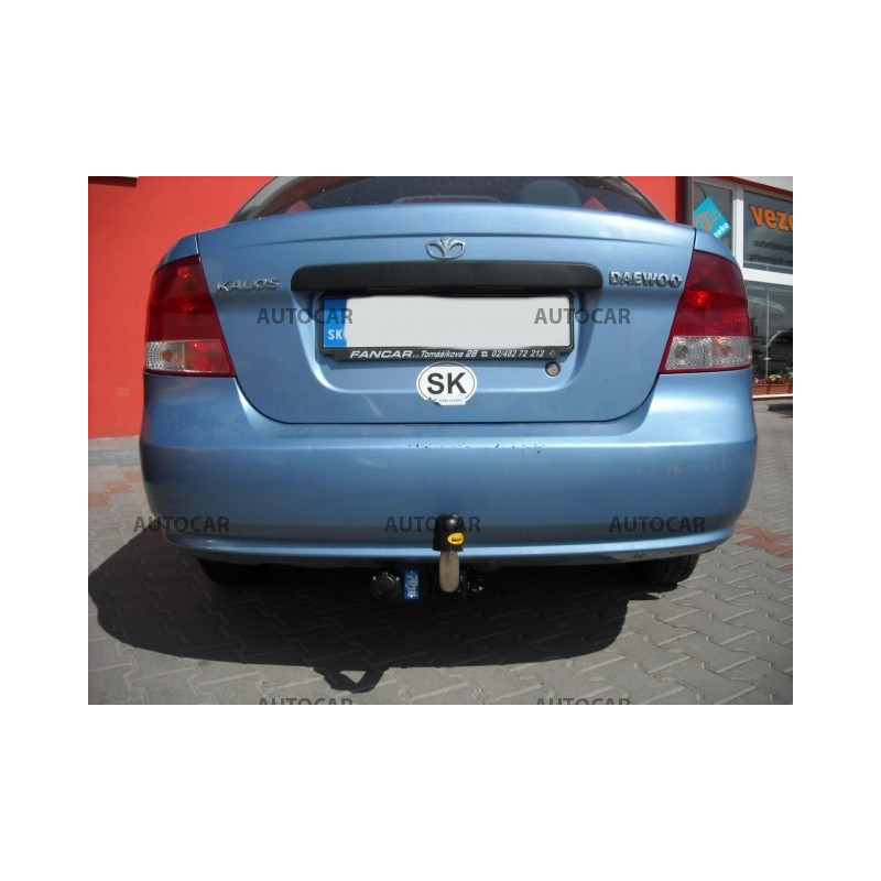 Anhängerkupplung für KALOS - 4-türig - automat–AHK abnehmbar - von 2002