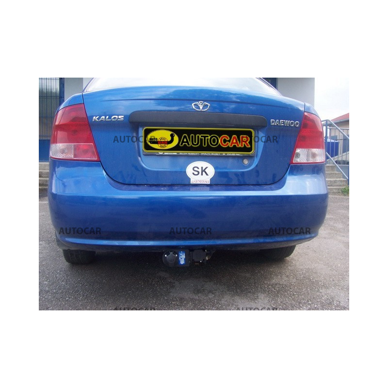 Anhängerkupplung für KALOS - 4-türig - automat–AHK abnehmbar - von 2002