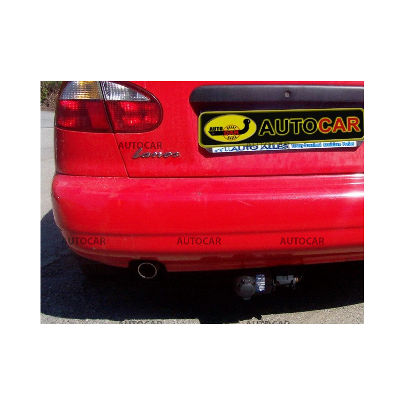 Anhängerkupplung für LANOS - 4-türig - automat–AHK abnehmbar - von 1997 bis 2003