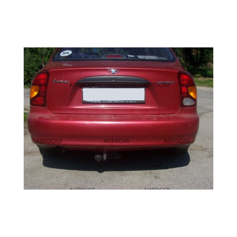 Anhängerkupplung für LANOS - 4-türig - automat–AHK abnehmbar - von 1997 bis 2003