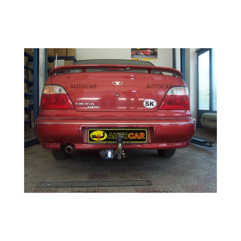 Anhängerkupplung für NEXIA - 4-türig - automat–AHK abnehmbar - von 1995 bis 1997