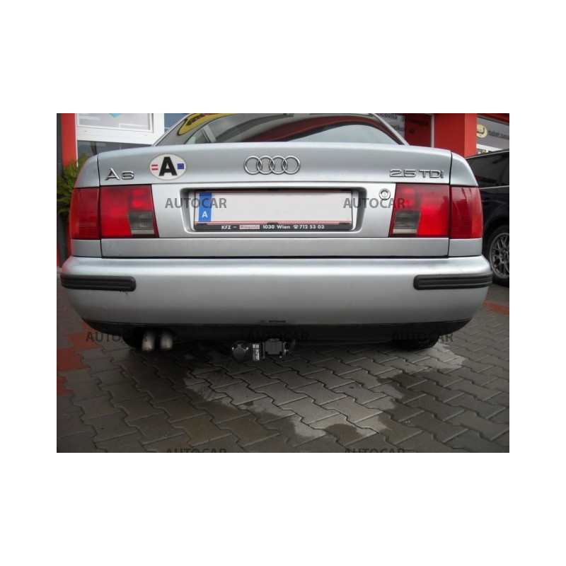 Anhängerkupplung für 100 - 4-türig ,Avant,Quattro, (4A, C4) - automat–AHK abnehmbar - von 1990/12 bis 1994/05