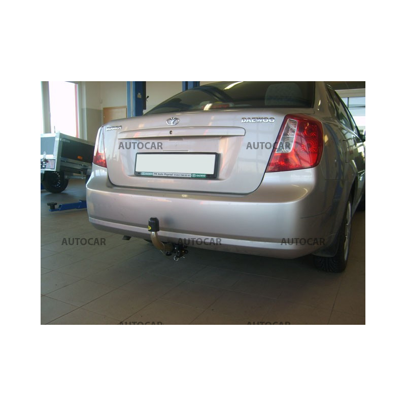 Anhängerkupplung für NUBIRA - 5-türig - automat–AHK abnehmbar - von 2003