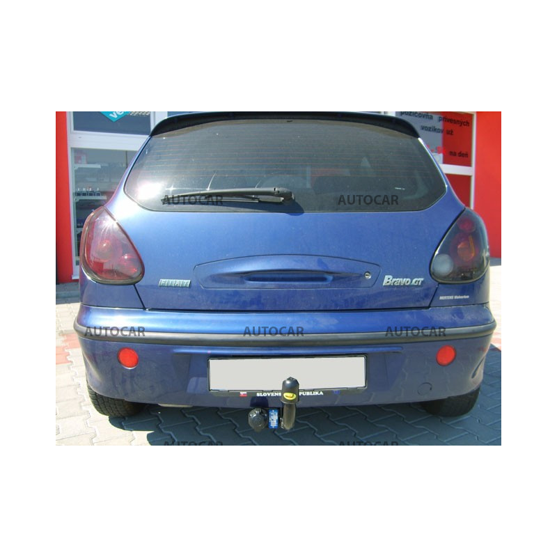 Anhängerkupplung für BRAVO - 3dv., (182) - manuell–AHK starr - von 1995 bis 2001