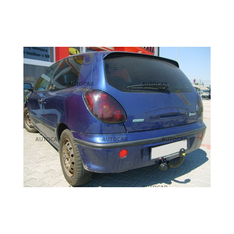 Anhängerkupplung für BRAVO - 3dv., (182) - manuell–AHK starr - von 1995 bis 2001