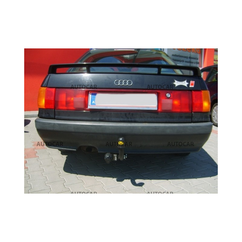 Anhängerkupplung für 80 - 4-türig, nie Quattro, (89, 89 Q, 8 A, B3) - manuell–AHK starr - von 1986/09 bis 1991/08