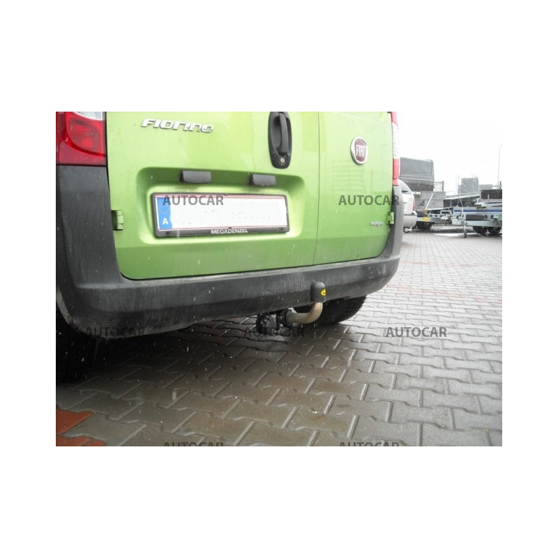 Anhängerkupplung für FIORINO, aj Qubo - 5 dv - automat–AHK abnehmbar - von 2008