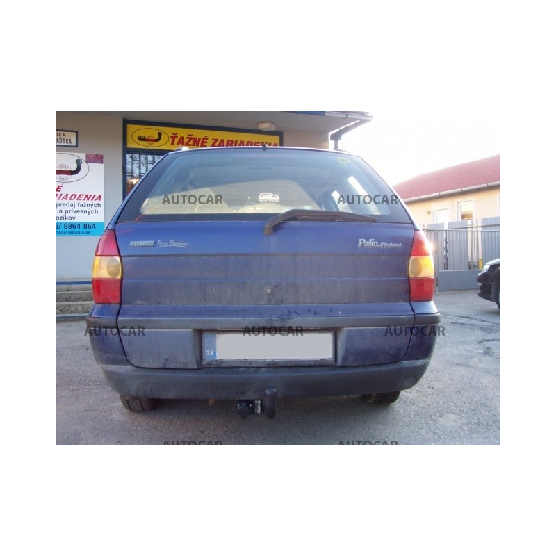 Anhängerkupplung für PALIO - WEEKEND - Combi, (178 DX. G 1 A) - manuell–AHK starr - von 1998 bis 2001