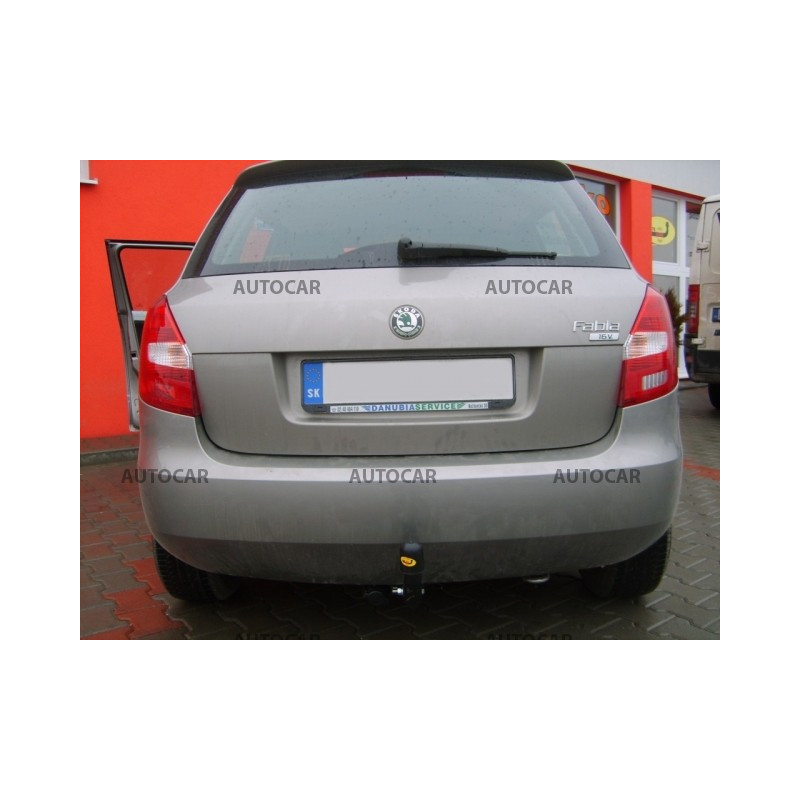 Anhängerkupplung für Skoda FABIA II. - 5 tür. - manuall–AHK starr
