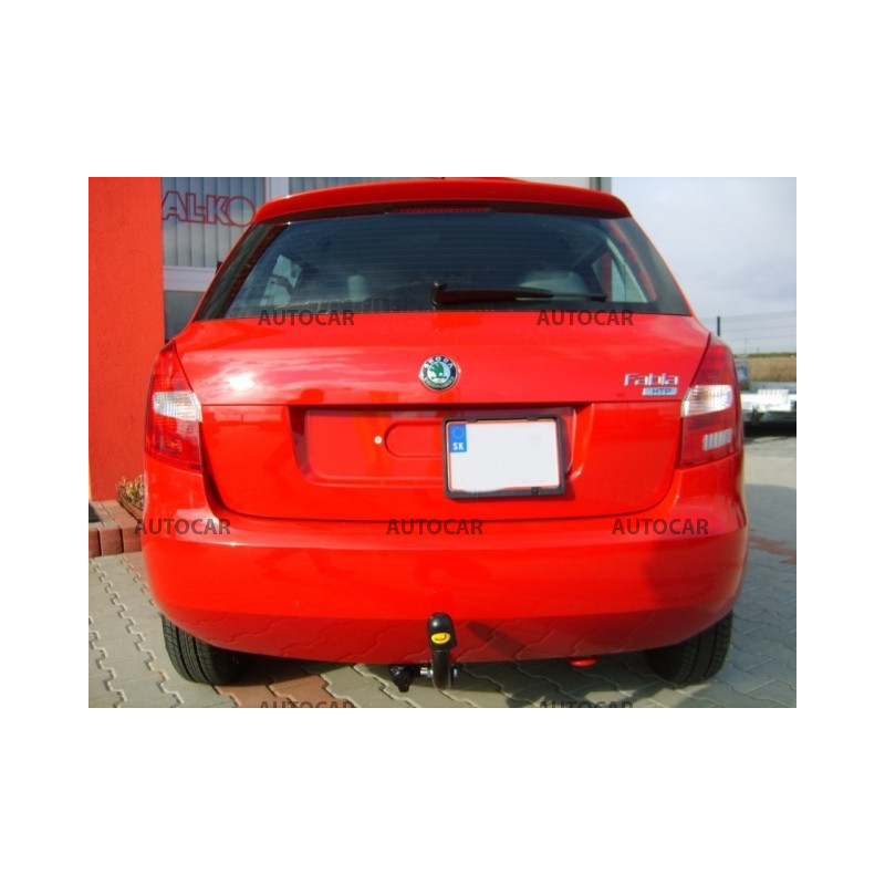Anhängerkupplung für Skoda FABIA II. - 5 tür. - automat–AHK abnehmbar