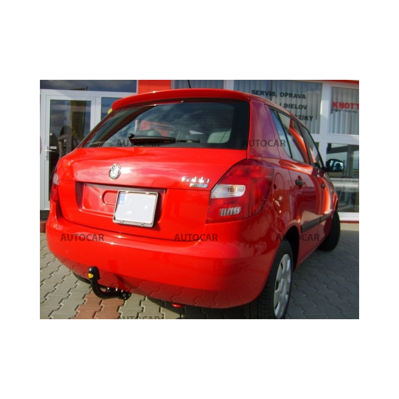 Anhängerkupplung für Skoda FABIA II. - 5 tür. - automat–AHK abnehmbar