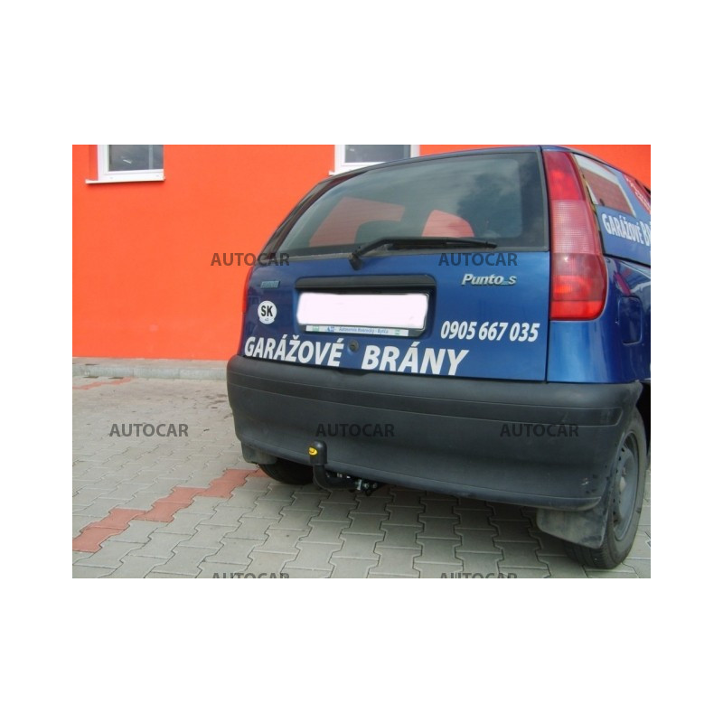 Anhängerkupplung für PUNTO - 3/5-türig (176) - manuell–AHK starr - von 1994 bis 1999/08