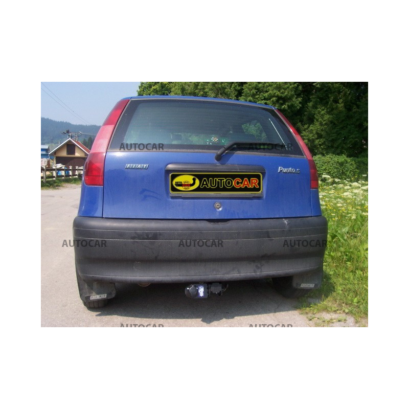 Anhängerkupplung für PUNTO - 3/5-türig (176) - automat–AHK abnehmbar - von 1994 bis 1999/08