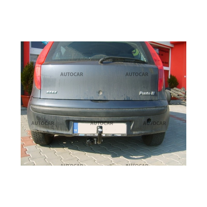 Anhängerkupplung für PUNTO - 3/5-türig, (188) - manuell–AHK starr - von 1999/09
