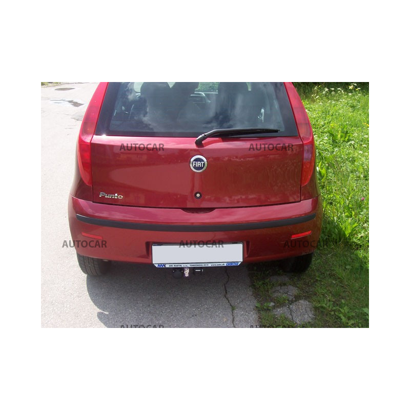 Anhängerkupplung für PUNTO - 3/5-türig, (188) - manuell–AHK starr - von 1999/09