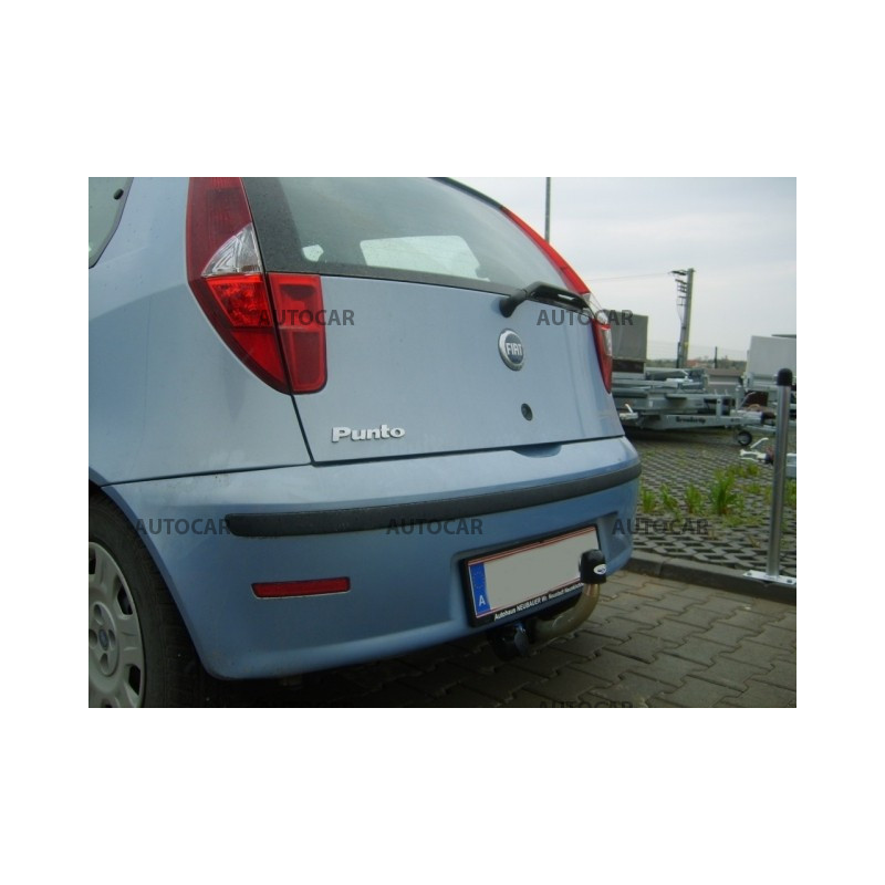 Anhängerkupplung für PUNTO - 3/5-türig, (188) - automat–AHK abnehmbar - von 1999/09