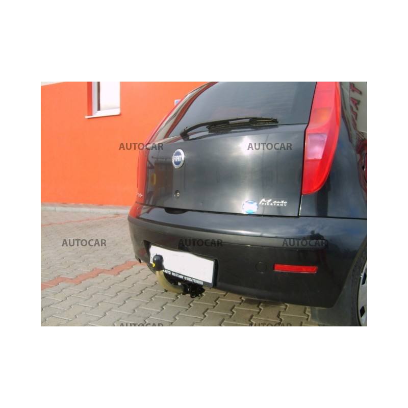 Anhängerkupplung für PUNTO - 3/5-türig, (188) - automat–AHK abnehmbar - von 1999/09