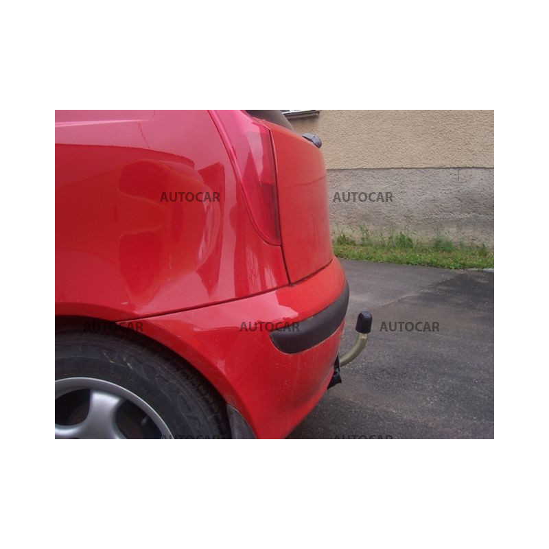 Anhängerkupplung für PUNTO - 3/5-türig, (188) - automat–AHK abnehmbar - von 1999/09