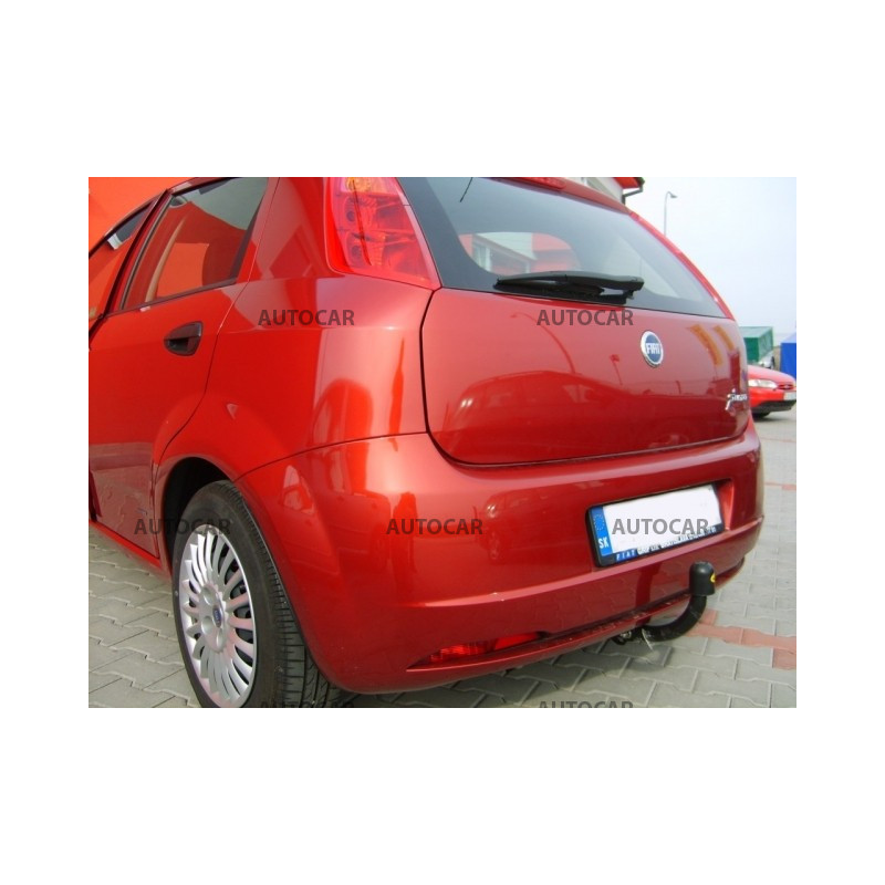 Anhängerkupplung für PUNTO GRANDE - 3/5-türig, (199) - manuell–AHK starr - von 2005