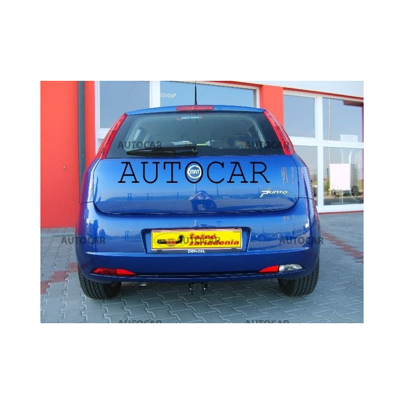 Anhängerkupplung für PUNTO GRANDE - 3/5-türig, (199) - automat–AHK abnehmbar - von 2005