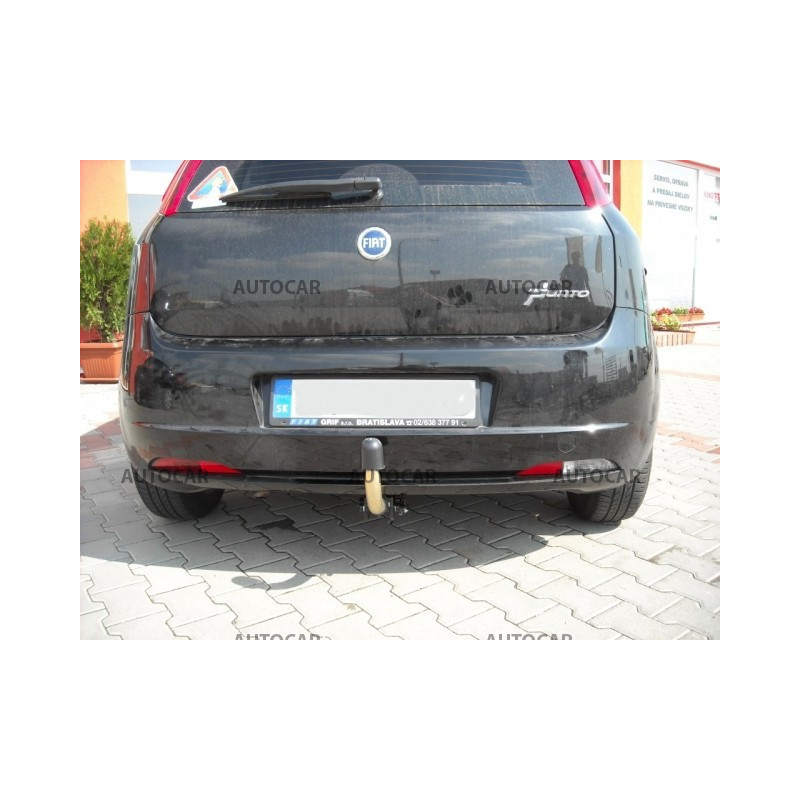 Anhängerkupplung für PUNTO GRANDE - 3/5-türig, (199) - automat–AHK abnehmbar - von 2005