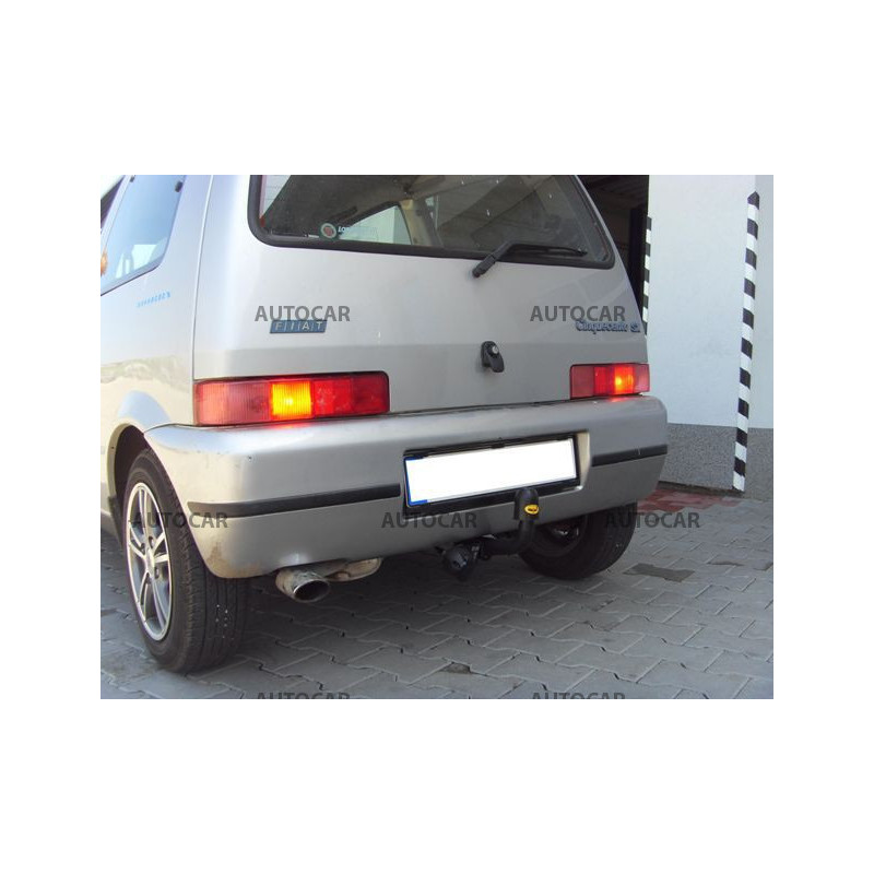 Anhängerkupplung für CINQUECENTO -3-türig - manuall–AHK starr - von 1992 bis 1998