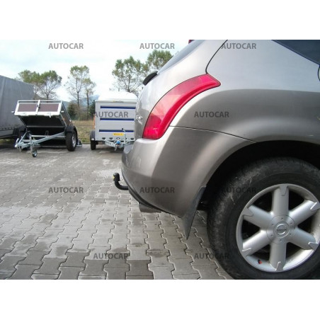 Anhängerkupplung für MURANO - SUV, ( Z 50, Z 51 ) - manuall–AHK starr - von 2004 Anhängerkupplung für MURANO - SUV, ( Z 50, Z 51 ) - manuall–AHK starr - von 2004