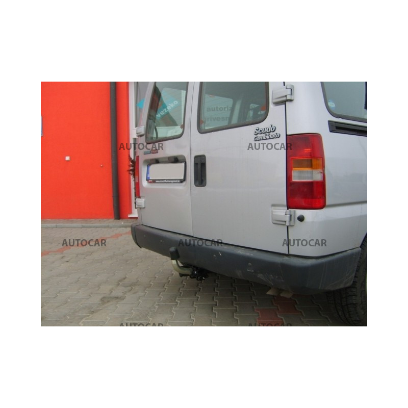 Anhängerkupplung für SCUDO - dodávka, (220 L, 220 P) - automat–AHK abnehmbar - von 1994 bis 2006