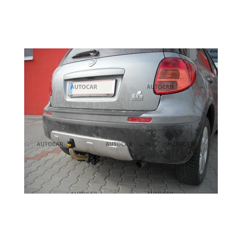 Anhängerkupplung für SEDICI - 4WD, 3/5dv - 4x4 - automat–AHK abnehmbar - von 2006