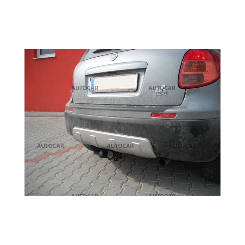 Anhängerkupplung für SEDICI - 4WD, 3/5dv - 4x4 - automat–AHK abnehmbar - von 2006