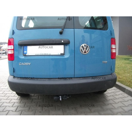 Anhängerkupplung VW für CADDY - Pick Up, (2 KA, 2 KB),Maxi,4x4 - automat–AHK  abnehmbar - von 2004-2015/- ☑️
