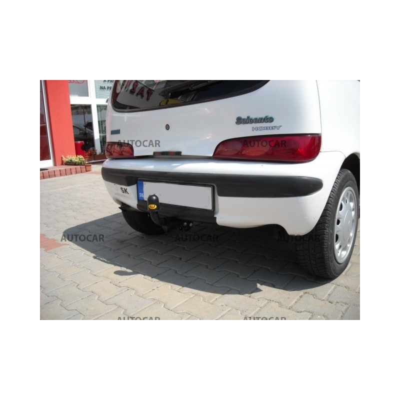 Anhängerkupplung für SEICENTO, SPORTING - 3dv. - manuell–AHK starr - von 1998 bis 2003