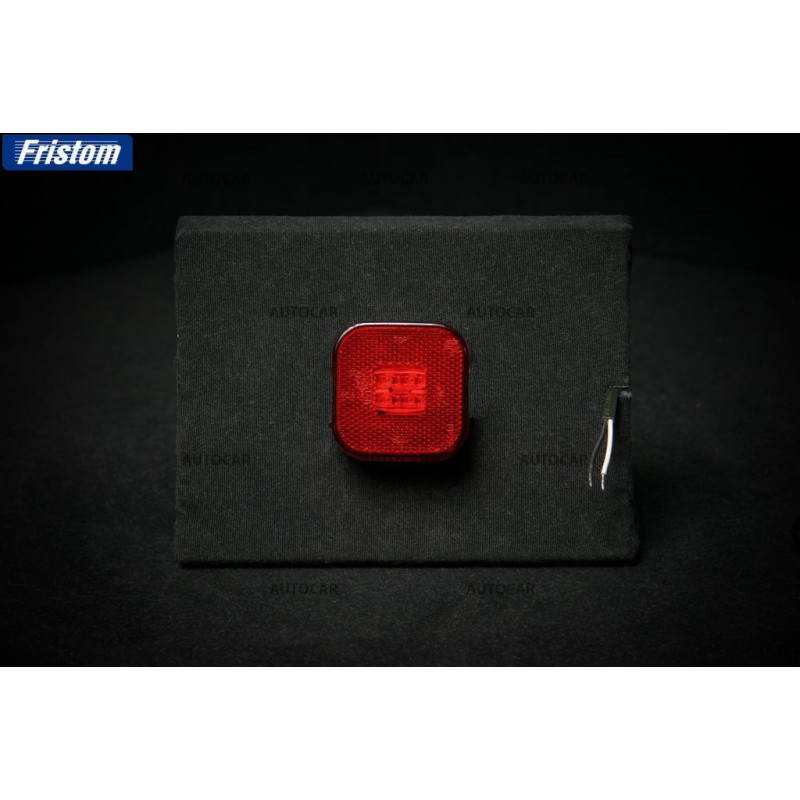 Lampa obrysová LED červená