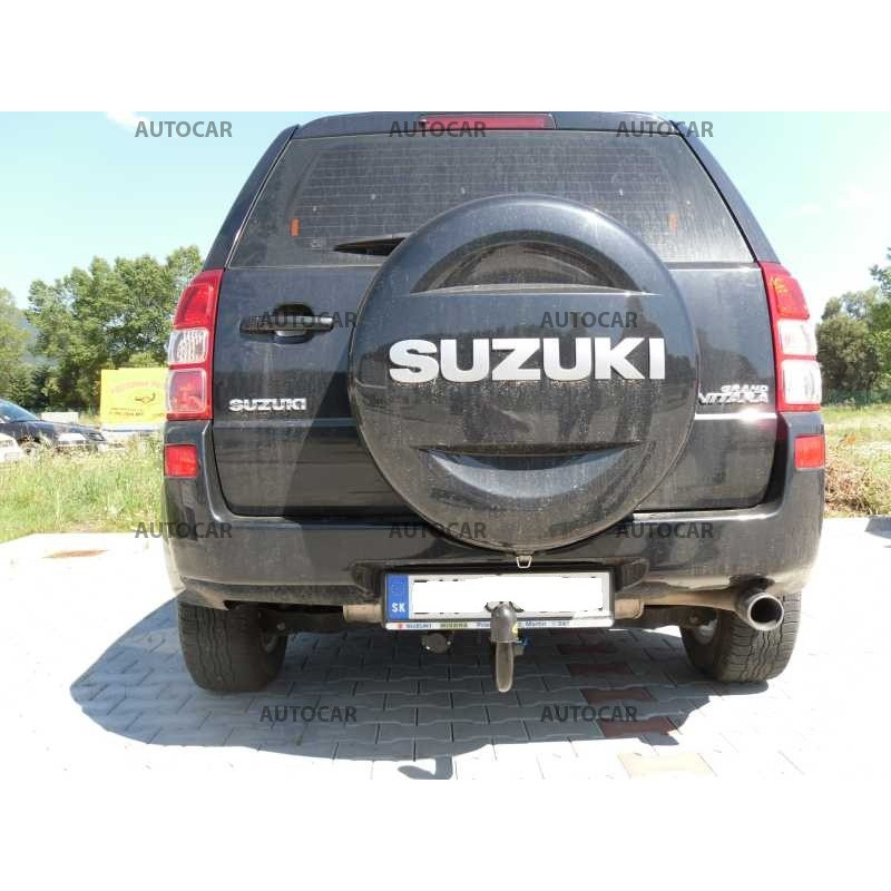 Anhängerkupplung für GRAND VITARA - 5 -tür.- automat vertikal–AHK abnehmbar - von 2005 bis 2011