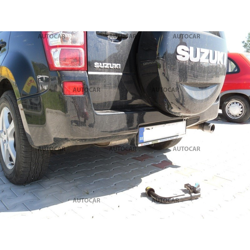 Anhängerkupplung für GRAND VITARA - 5 -tür.- automat vertikal–AHK abnehmbar - von 2005 bis 2011